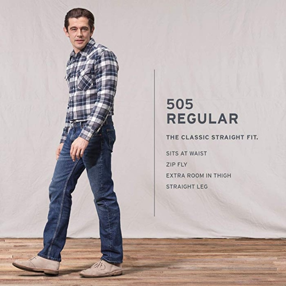 Levi Strauss and Co. 505 Regular fit Denim